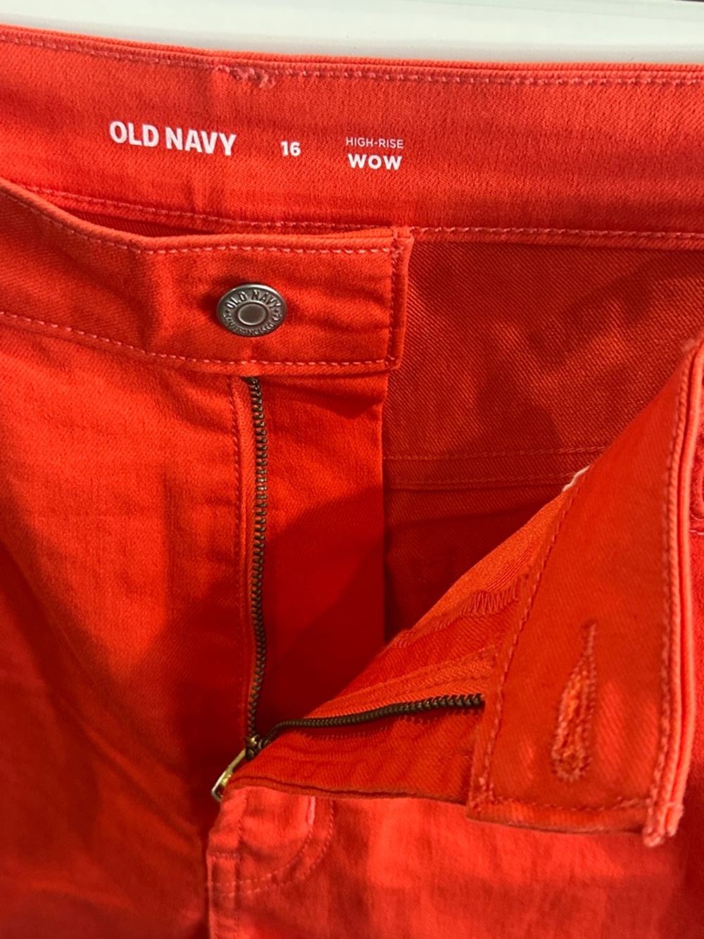 Old Navy High-Waisted Wow Jean Shorts Size 16 - Picture 7 of 7